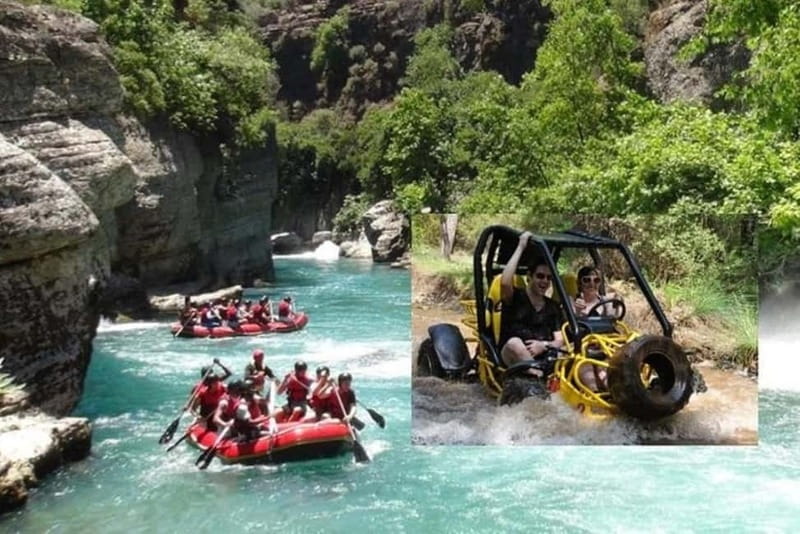 Alanya /Antalya /Side Rafting and Buggy, Quad Option Zipline - Key highlights you should care about