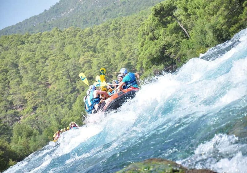 Alanya /Antalya /Side Rafting and Buggy, Quad Option Zipline - Zipline option: short ride, big viewpoint energy