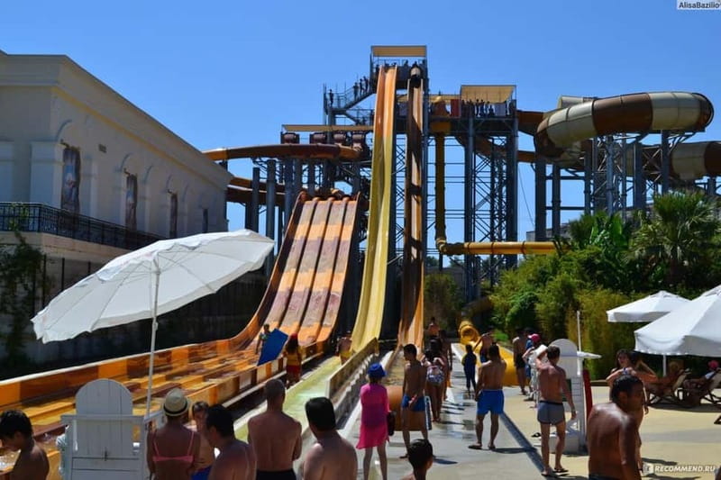 Alanya, Side To Land of Legends Theme Park Ticket & Transfer - Extreme slides, wave pools, and rides like the Typhoon Coaster