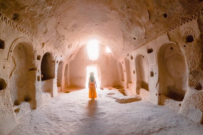 Antalya : 2 Days Cappadocia Tour w/ Option Cave Hotel Ballon Ride - Day 2: Three Beauties, Cavusin rock city, and the stone center