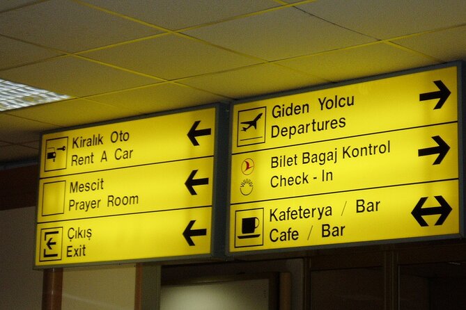 Antalya Airport to Alanya Resorts Private Transfer - How the driver pickup actually works at Antalya Airport