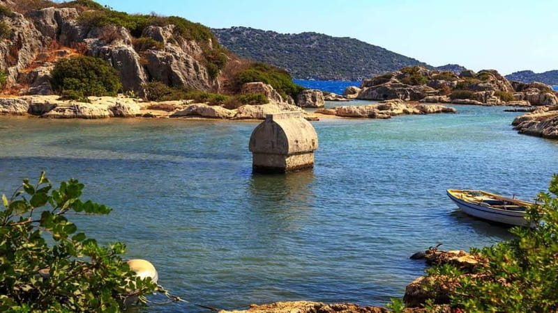Antalya, Alanya, Side: Demre, Myra, & Kekova Island / Boat - Myra’s Ancient Theater and Rock-Cut Tombs