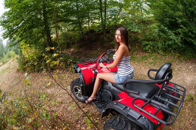 Antalya / Belek : Combo Rafting Quad & Jeep & Zipline ( 4 in 1 ) - Quad Biking or Buggy Safari, Fun Time Plus a Reality Check