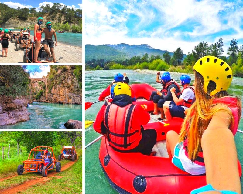 Antalya: Buggy Safari & Rafting Combo Tour at Koprulu Canyon - Getting There and Back: Hotel Pickup, Bus Time, and Drop-Offs