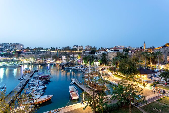Antalya City Tour Duden Waterfalls, Old City & Boat Ride - Harbor Boat Ride in Antalya: Great Coast Views, Extra Admission