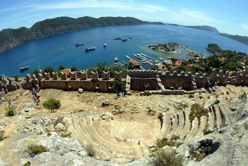 Antalya: Demre, Myra & Kekova Sunken City Boat Trip w/ Lunch - Myra First: Amphitheater Views and Rock-Cut Tombs