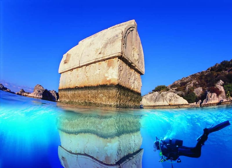 Antalya: Demre, Myra & Kekova Sunken City Boat Trip w/ Lunch - Sailing to Kekova: The Sunken City Experience from the Water