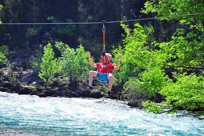 Antalya Family Combo Tour: Jeep, Rafting & Zipline with Lunch - Jeep safari time: off-road fun without you planning anything