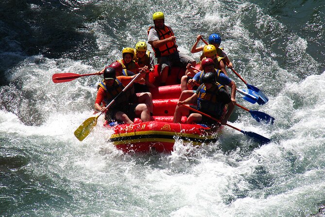 Antalya Full-Day Rafting, Zipline and Buggy Adventure with Lunch - Rafting in the Koprulu area: water action without guesswork