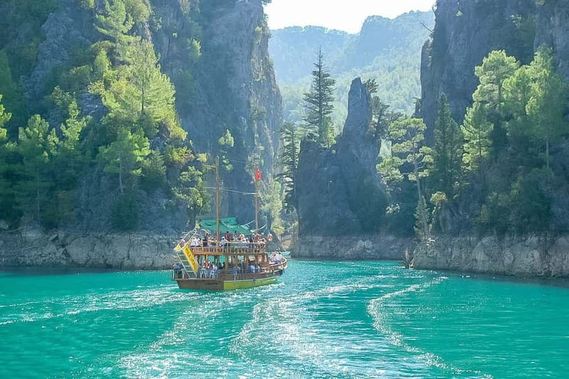 Antalya: Green Canyon Boat Trip w/Lunch near Green Lake - Key highlights worth planning for