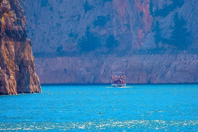 Antalya: Green Canyon Boat Trip w/Lunch near Green Lake - Swim stops and the “pack for water” rule