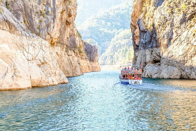 Antalya: Green Canyon Boat Trip w/Lunch near Green Lake - The day at a glance, from hotel pickup to return