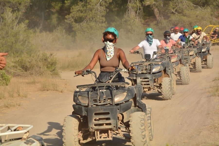 Antalya: Guided ATV and Horse Riding Safari in Lara - The short Lara beach tour: what “15 minutes” really means