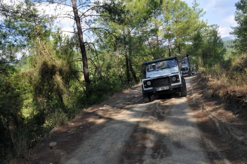 Antalya: Jeep Safari Adventure w/Lunch at Local Restaurant - Lunch at a Mountain Restaurant (Fish, Chicken, Fruit)