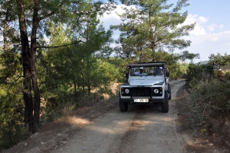 Antalya: Jeep Safari Adventure w/Lunch at Local Restaurant - Ucansu Waterfall Swim, Where the Day Peaks
