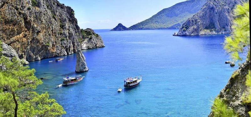 Antalya/Kemer: Adrasan Suluada Island Boat Tours with Lunch - The Cave of Love Stop and Coast Views Along the Lycian Way