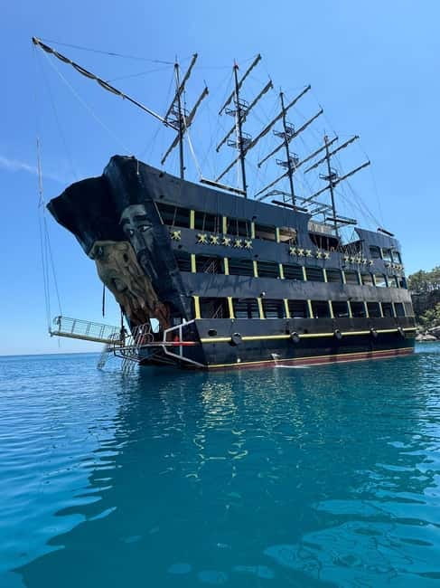Antalya/Kemer: Boat Tour Visit Caves and Bays With Lunch - Red Dragon Departure: Getting Started in Kemer