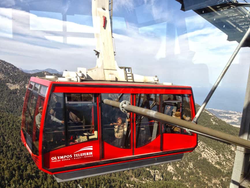 Antalya/Kemer: City Tour w/Olympos Cable Car, Boat & Lunch - Lower Düden Waterfall and Lara: The 40-Meter Photo Moment