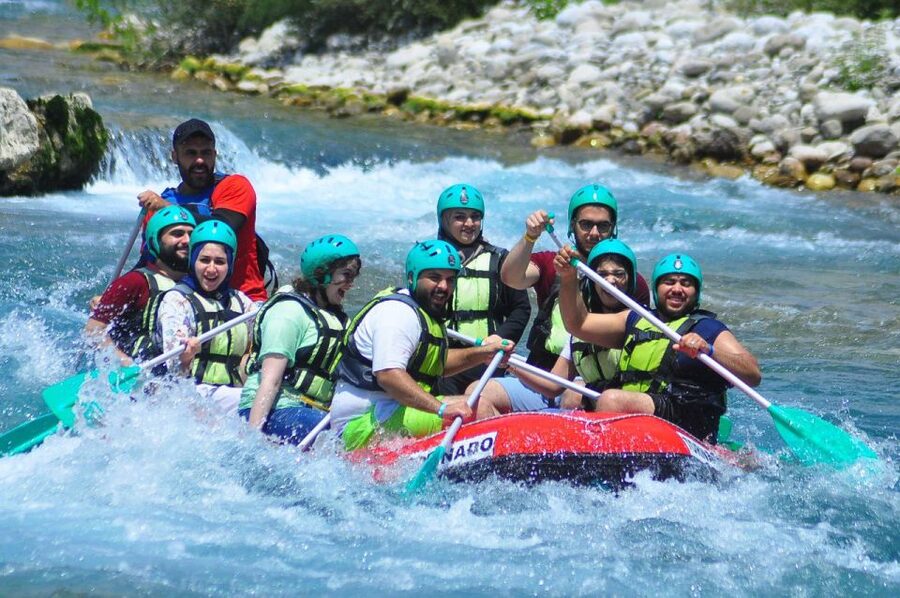 Antalya/Kemer: Koprulu Canyon Whitewater Rafting with Lunch - The old bridge photo stop, then the halfway reset
