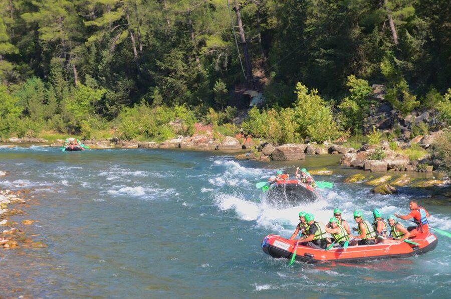 Antalya/Kemer: Koprulu Canyon Whitewater Rafting with Lunch - Riverside 3-course lunch, what you’re actually paying for