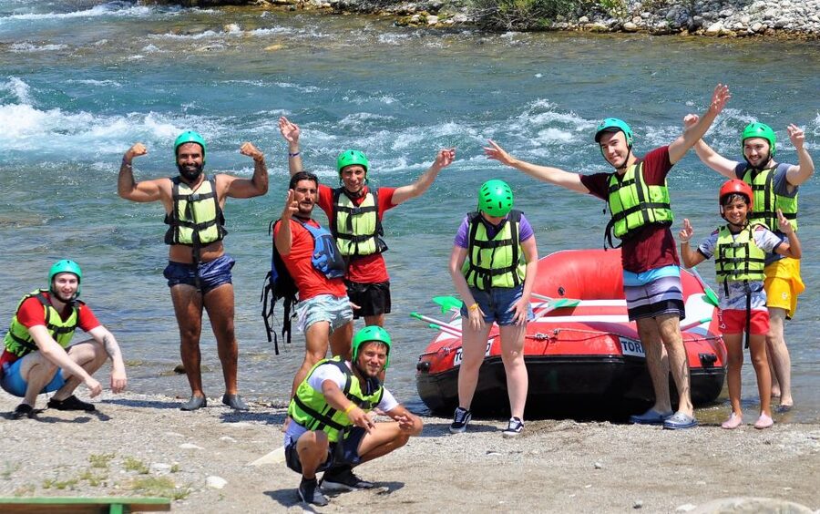 Antalya/Kemer: Koprulu Canyon Whitewater Rafting with Lunch - Safety gear, guide energy, and how the pace stays fun