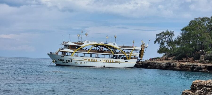 Antalya & Kemer: Pirate Boat Tour With Foam Party & Swimming - After Lunch: Paradise Island or Mehmet Ali Bükü