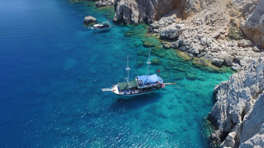 Antalya/Kemer: Porto Genoese Boat Trip & Mud Bath with Lunch - Who should book this, and who might want a different option