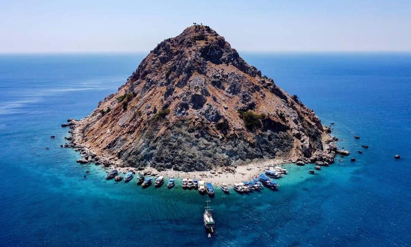 Antalya/Kemer: Suluada Boat Tour with Bays & Maldives Beach - Suluada and that Maldives beach look