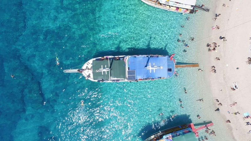 Antalya/Kemer: Suluada Boat Tour with Bays & Maldives Beach - Paradise Bay swim: the first hit of clear water