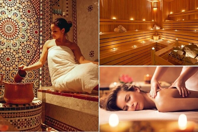 Antalya / Lara : Traditional Turkish Bath & Oil Massage & Spa - The hamam circuit: salt room, steam room, sauna, and the marble-bed routine