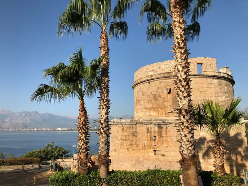 Antalya: Old Town Walking Tour with Dessert Tasting - Hadrian’s Gate and the ancient city walls: Perge story in real space