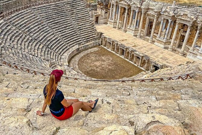 Antalya Pamukkale Hot Springs & Hierapolis Tour With Lunch - Hierapolis and the Necropolis: fitting Roman ruins into a day