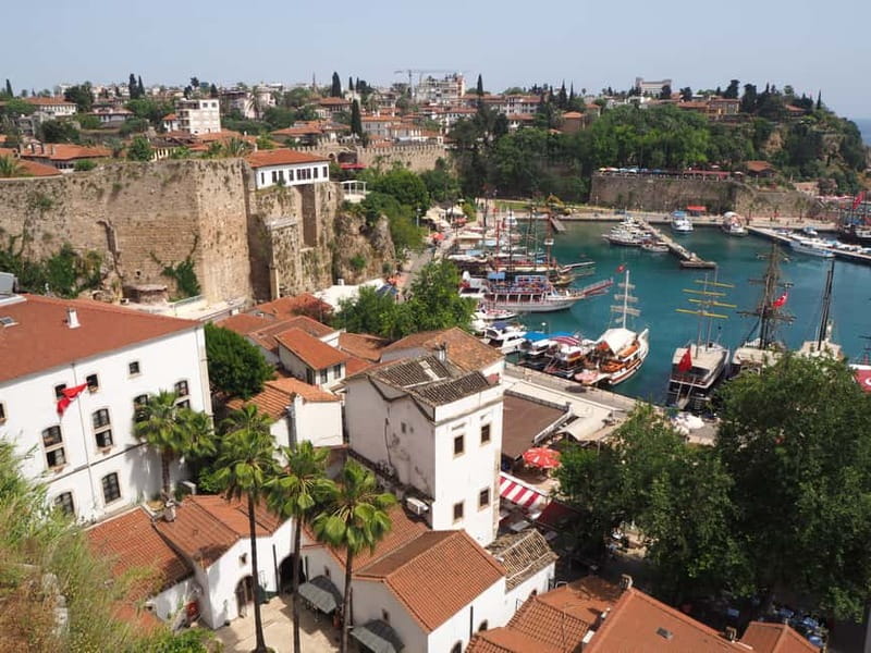 Antalya Private City Tour Waterfalls and Old Town Boat Tour - The 1-Hour Old Town Boat Tour: A Cooling Reset