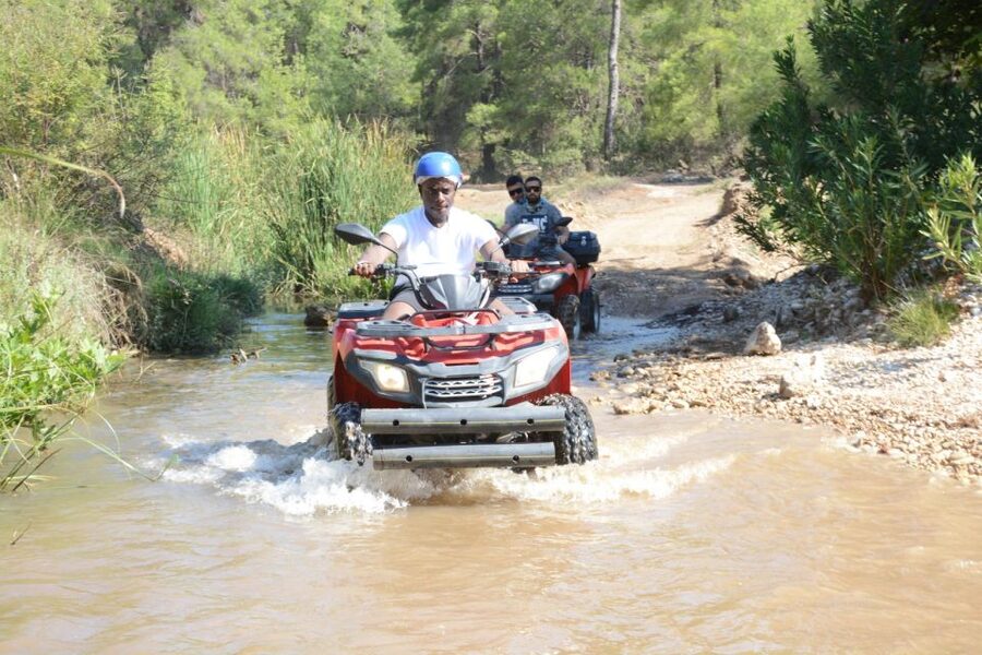 Antalya: Quad (ATV) Safari Tour with Hotel Transfers - Riding Near the Mediterranean Coast and Into Pine Air
