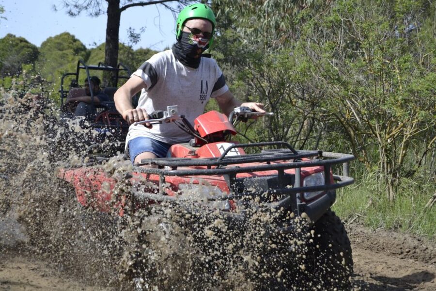 Antalya: Quad (ATV) Safari Tour with Hotel Transfers - Instruction, Helmet, and How to Make the Ride Safer