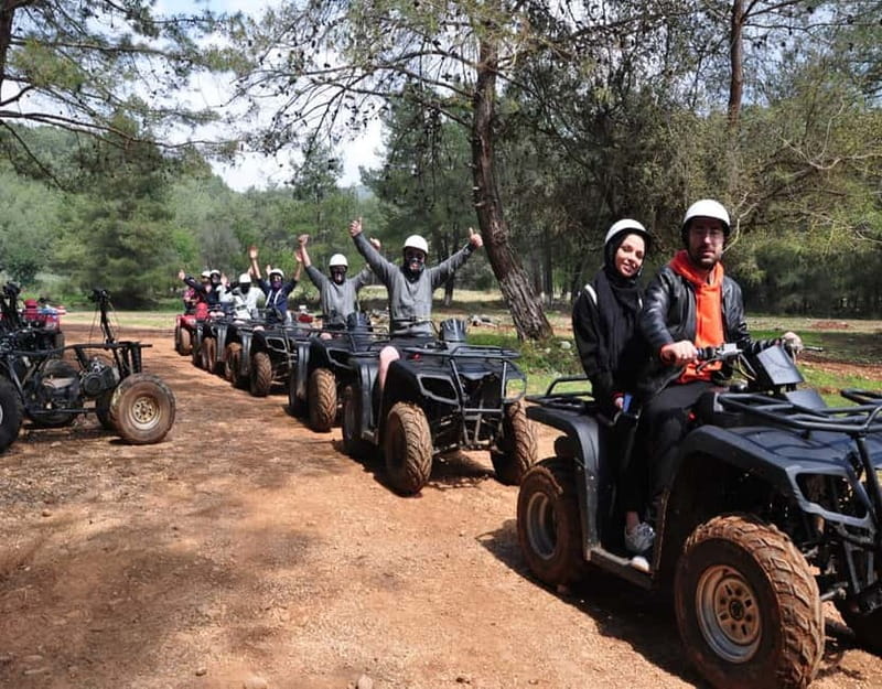 Antalya: Quad-Bike Excursion in Side Forest & Hotel Pick-Up - From your Antalya hotel to the Taurus trails in about 60 minutes