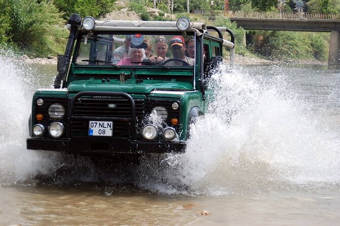 Antalya Rafting, Buggy, Jeep Safari & Zipline Experience w/Lunch - Lunch, equipment, and full insurance for $28