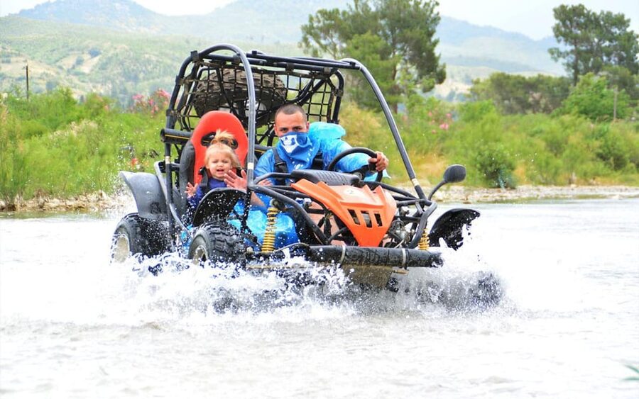 Antalya Rafting, Buggy/Quad, Zipline & Lunch with Swim Break - Buggy or Quad Safari in the Taurus area, what the off-road ride really feels like