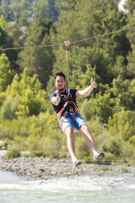 Antalya Rafting, Buggy/Quad, Zipline & Lunch with Swim Break - Time, sequence, and why your day may run long