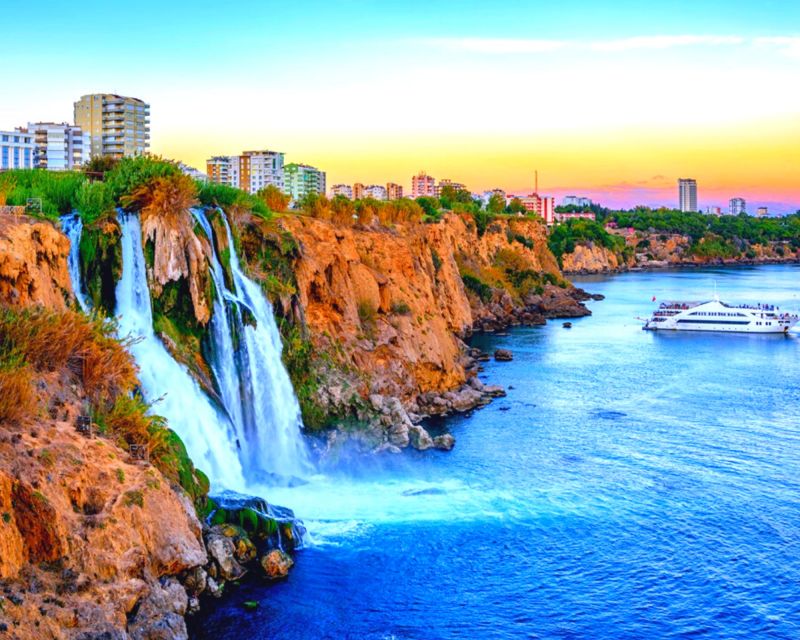 Antalya: Relax Boat Trip with Lunch to the Duden Waterfall - Sea Turtles and Dolphins Along Antalya’s Cliffs