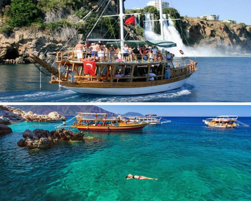 Antalya: Relax Boat Trip with Lunch to the Duden Waterfall - How the Boat Experience Feels in Real Life