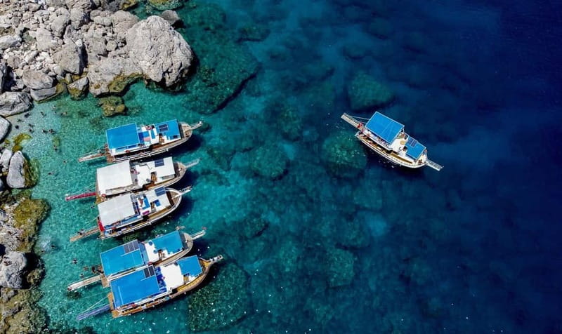 Antalya: Suluada Island Boat Trip with Lunch & Hotel Pickup - Lunch on the water: what you get, and what to bring for snacks