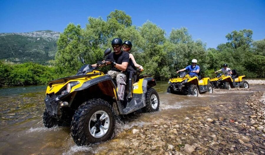 Antalya: Super Combo Quad, Buggy, Rafting & Zipline w/Lunch - Zipline Across the River: Quick Flight, Good Payoff
