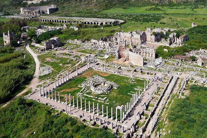 Antalya Tour To Perge Aspendos And Side With Manavgat Waterfall - Manavgat Waterfall: the one-hour reset with emerald water