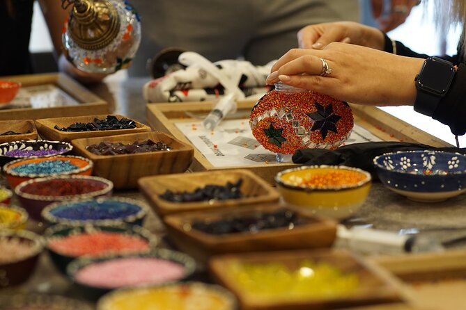 Antalya: Turkish Mosaic Lamp Workshop in Old Town – All Included - The instructor factor: why patience and friendly guidance matter