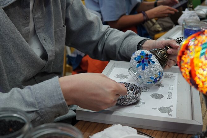 Antalya: Turkish Mosaic Lamp Workshop in Old Town – All Included - Meeting point and timing, so you do not waste your time