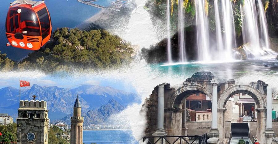 Antalya Waterfalls and Old City Tour - The short harbor boat trip, sea views without committing all day