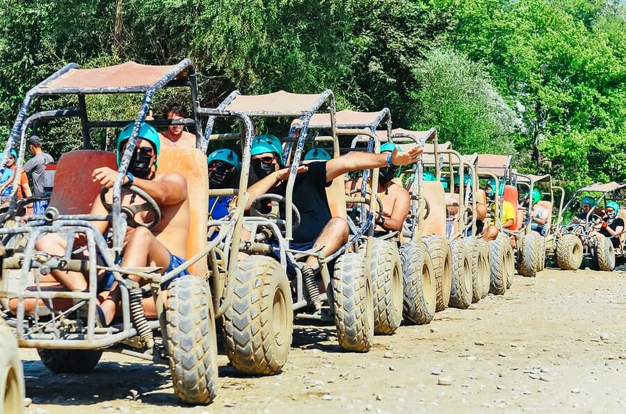 Antalya: Ziplining, Rafting, Jeep Tour & Quad Safari w/Lunch - Lunch by the river: what you get and how to plan for drinks