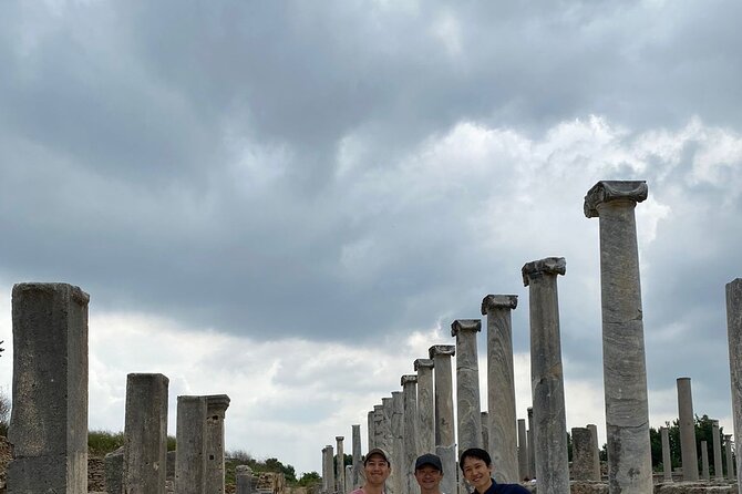 Aspendos Theatre, Perge & Side Antique City - Stop 3, Side Antique City: ruins, plus a ticket detail to double-check