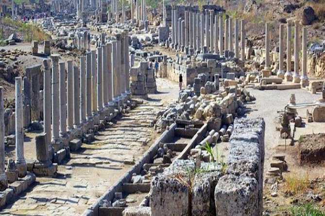 Aspendos Theatre, Perge & Side Antique City - Stop 4, Manavgat or Kurşunlu waterfall: a quick reset
